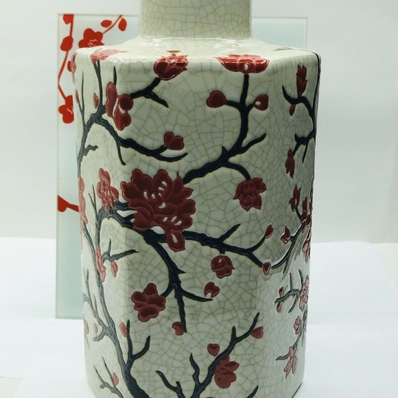 Picture Frame 4x6" Red White Floral Vase Lot 2 Pcs - Picture 8 of 8